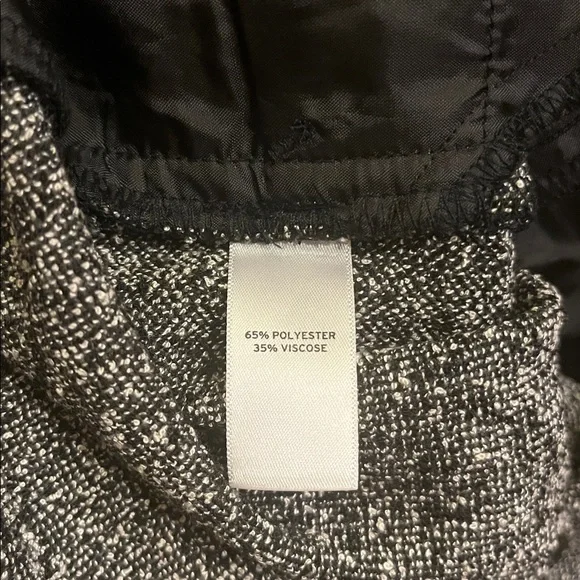 Melrose & Market Boucle Black and White Tweed Shorts Size 6 - Picture 4 of 5